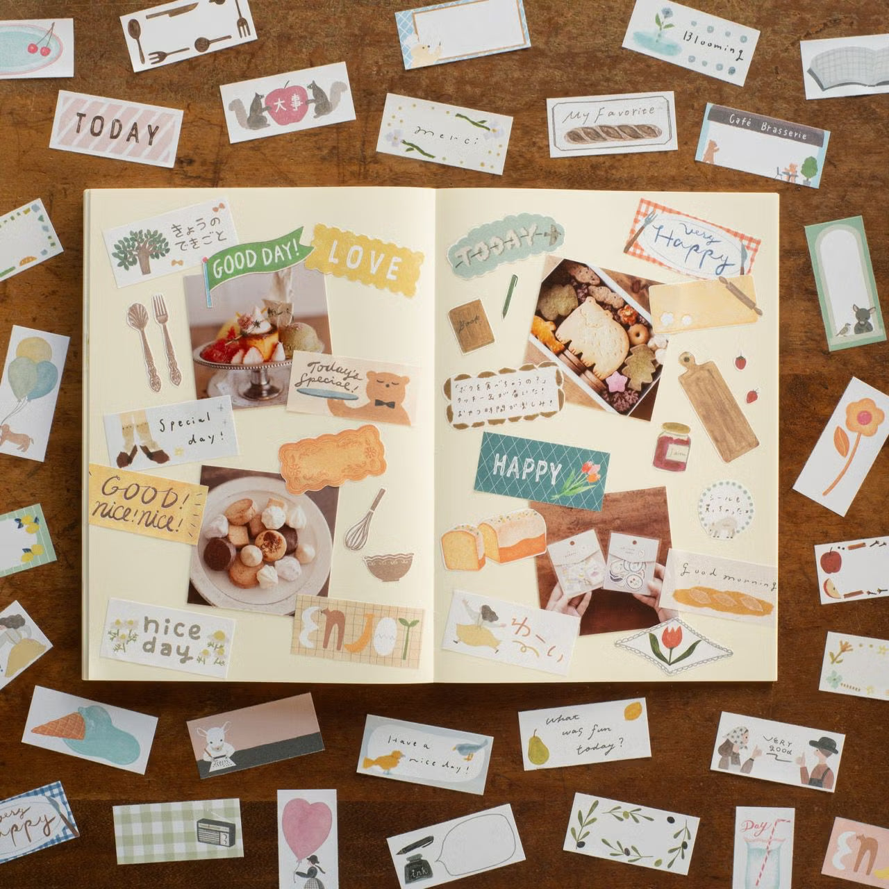 Tegamisha x A La Cardo Sticky Memo Roll petit - Cooking