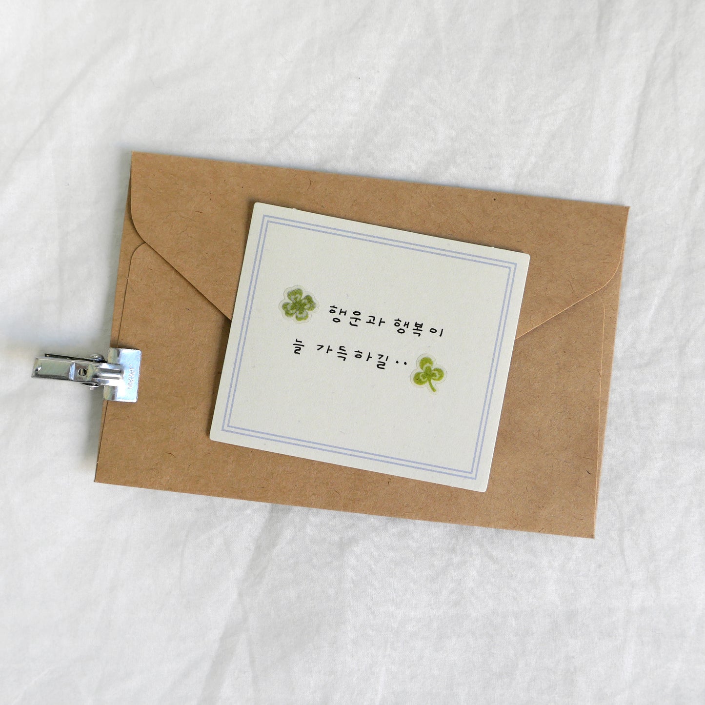 Suatelier Sticker Mini Series - No.133 deco.22 clover