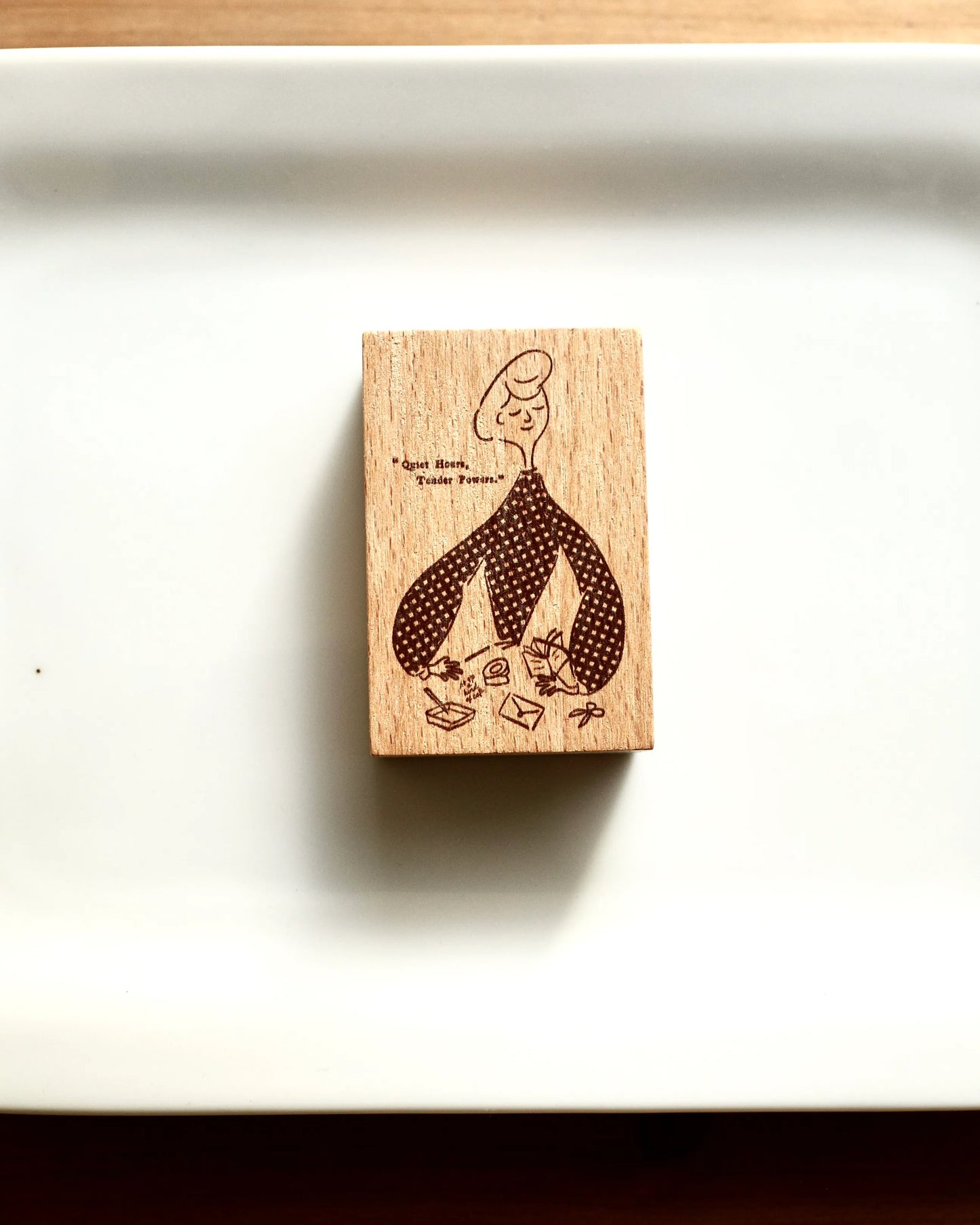a kind of café Rubber Stamp - Mademoiselle's Desk
