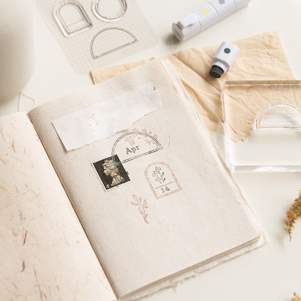 MU Lifestyle My Icon Clear Stamp Set - No.27 Modern Frames