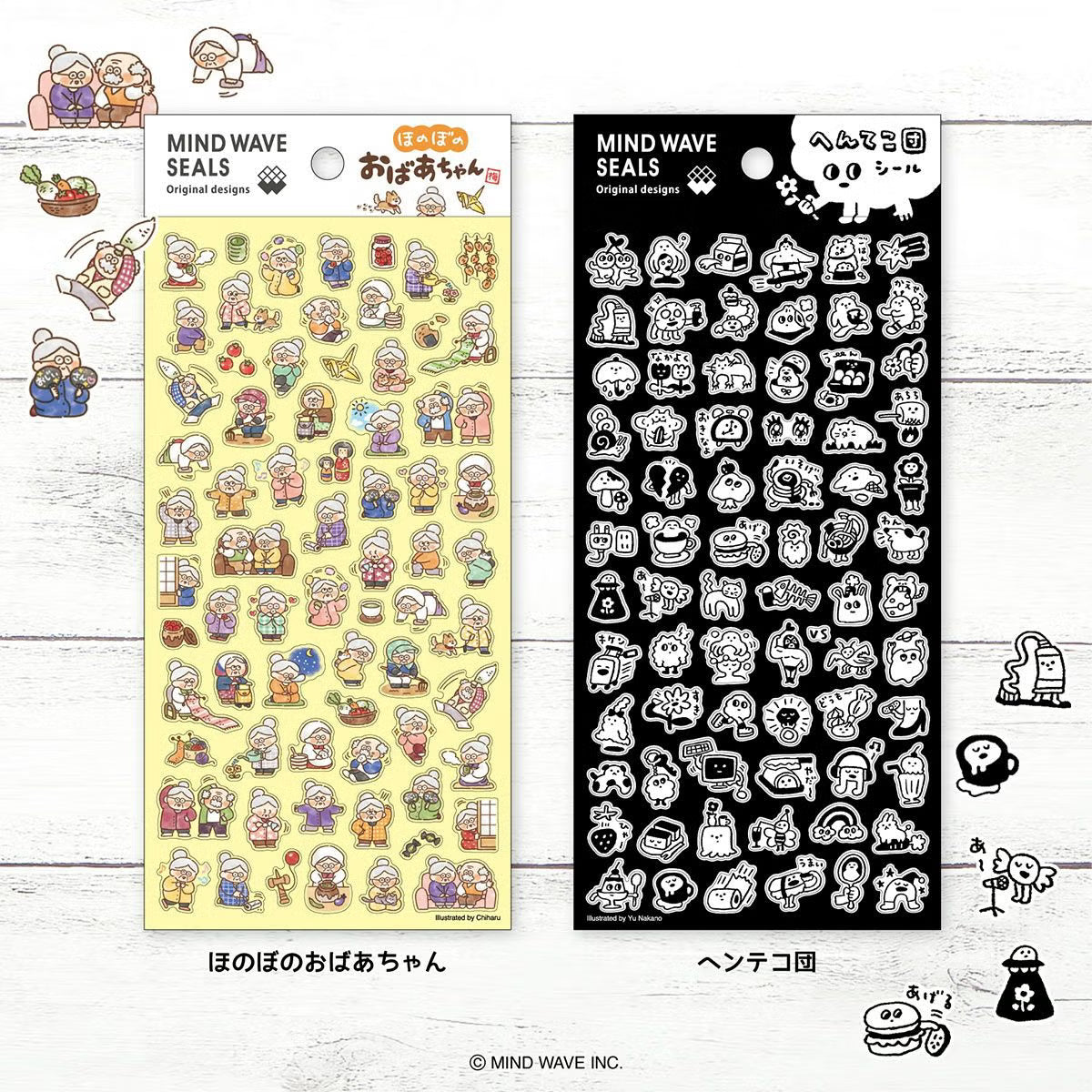 Mind Wave Original Sticker - The Weird Gang