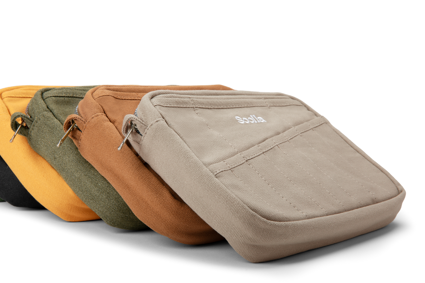 Soolla Studio Stationery Pouch - Deep Forest Green