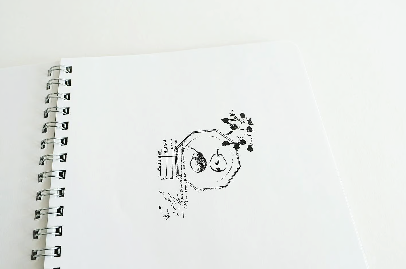 YOHAKU Rubber Stamp - Octagon (S-080)