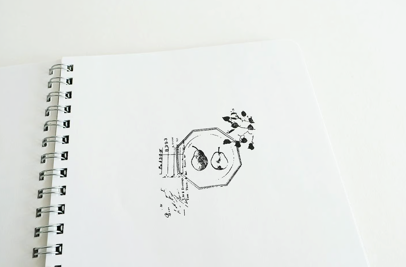 YOHAKU Rubber Stamp - Ticket (S-082)