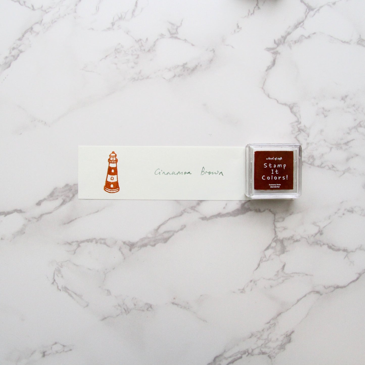 a kind of café Stamp It Colors Mini Ink Pad - Brown Color Collection