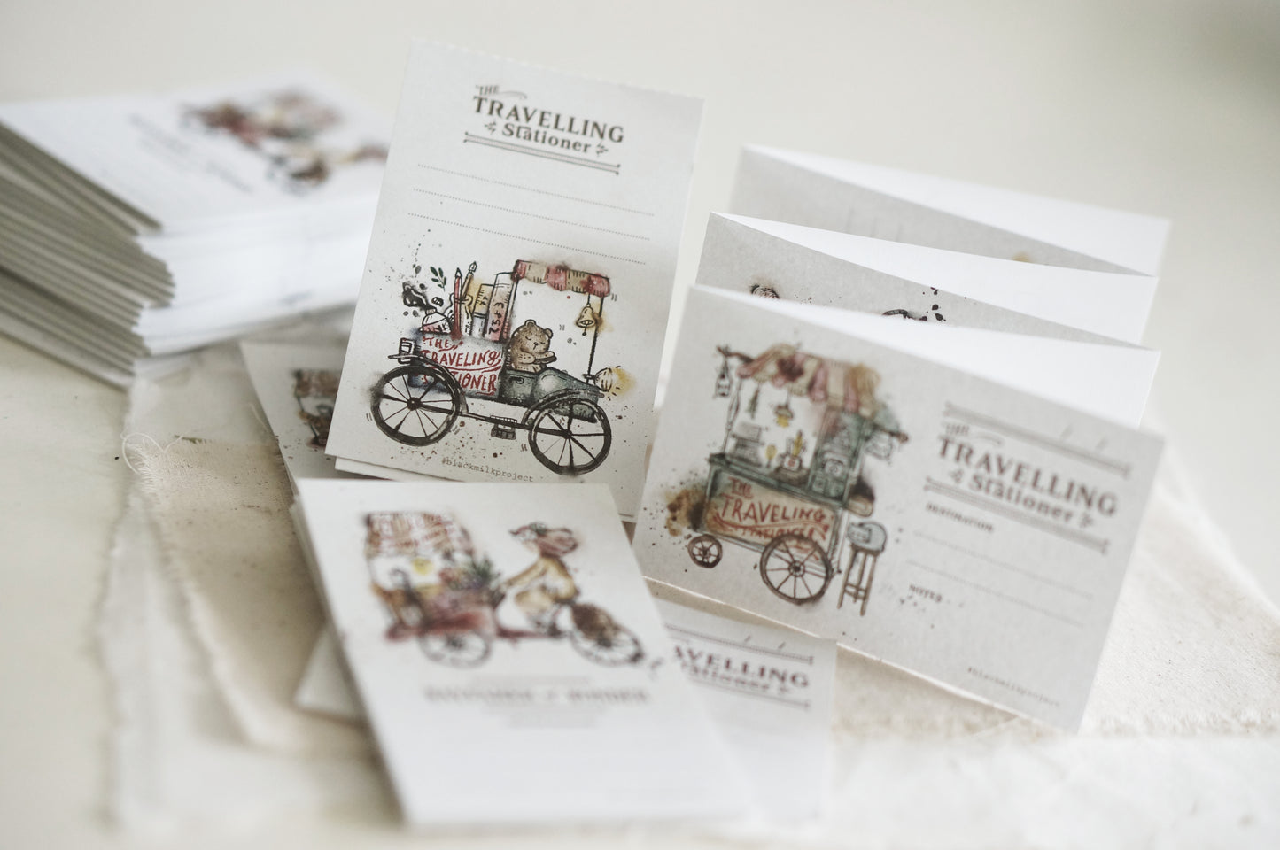 Black Milk Project "Traveling Stationer" Perforated Memo Sheets