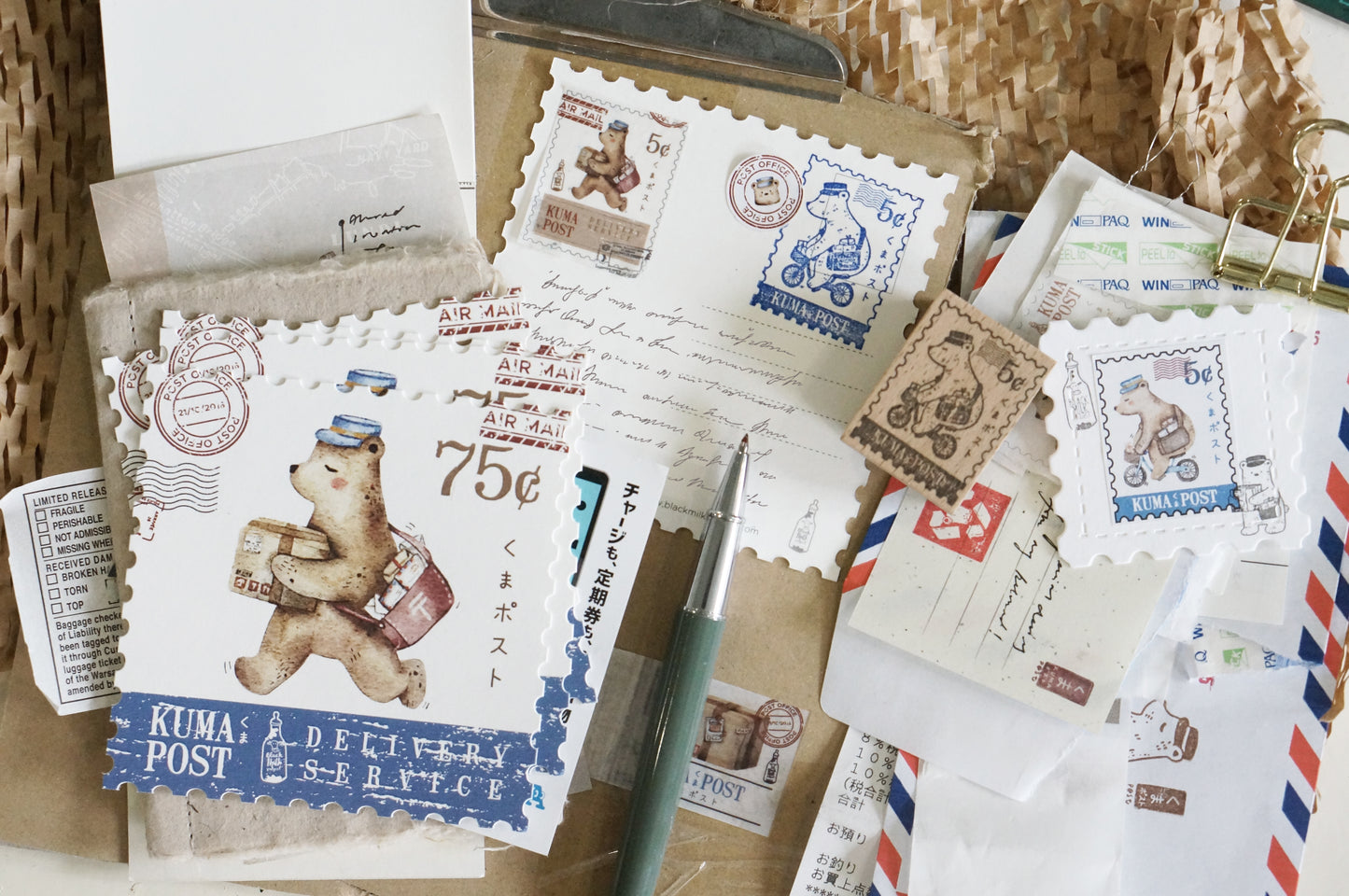 Black Milk Project "Kuma Post" Post Card