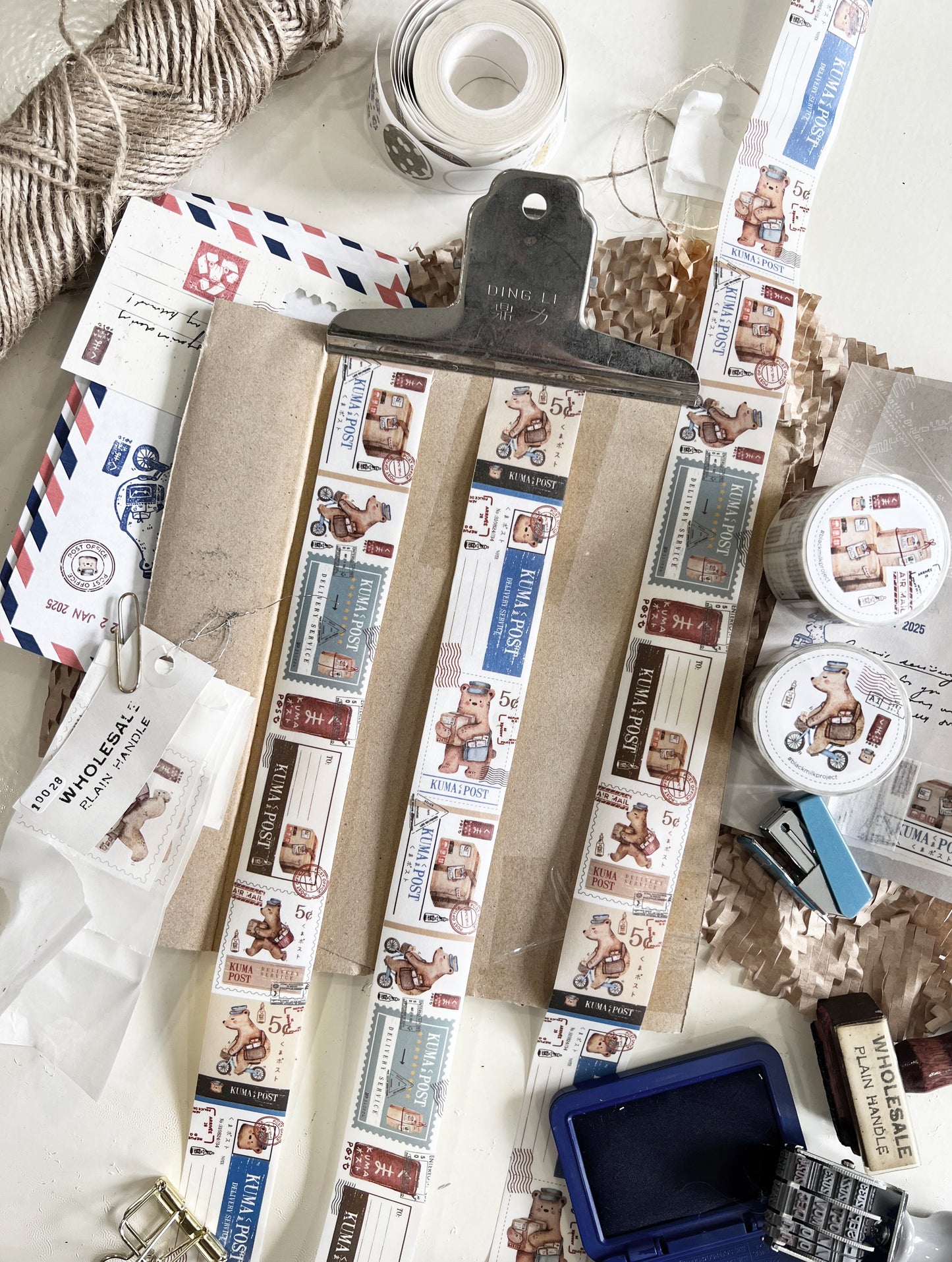 Black Milk Project "Kuma Post" Vellum Tape, Bumpy Ride Edition