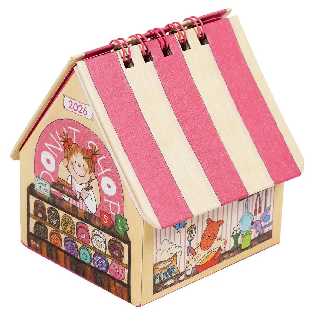 Greeting Life Coco-Chan 2026 House Box Desk Calendar