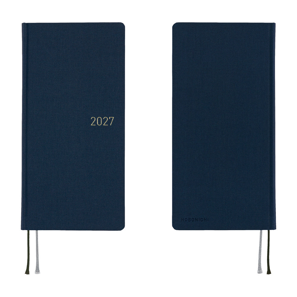 Hobonichi Weeks 2027 - Colors: Midnight Blue