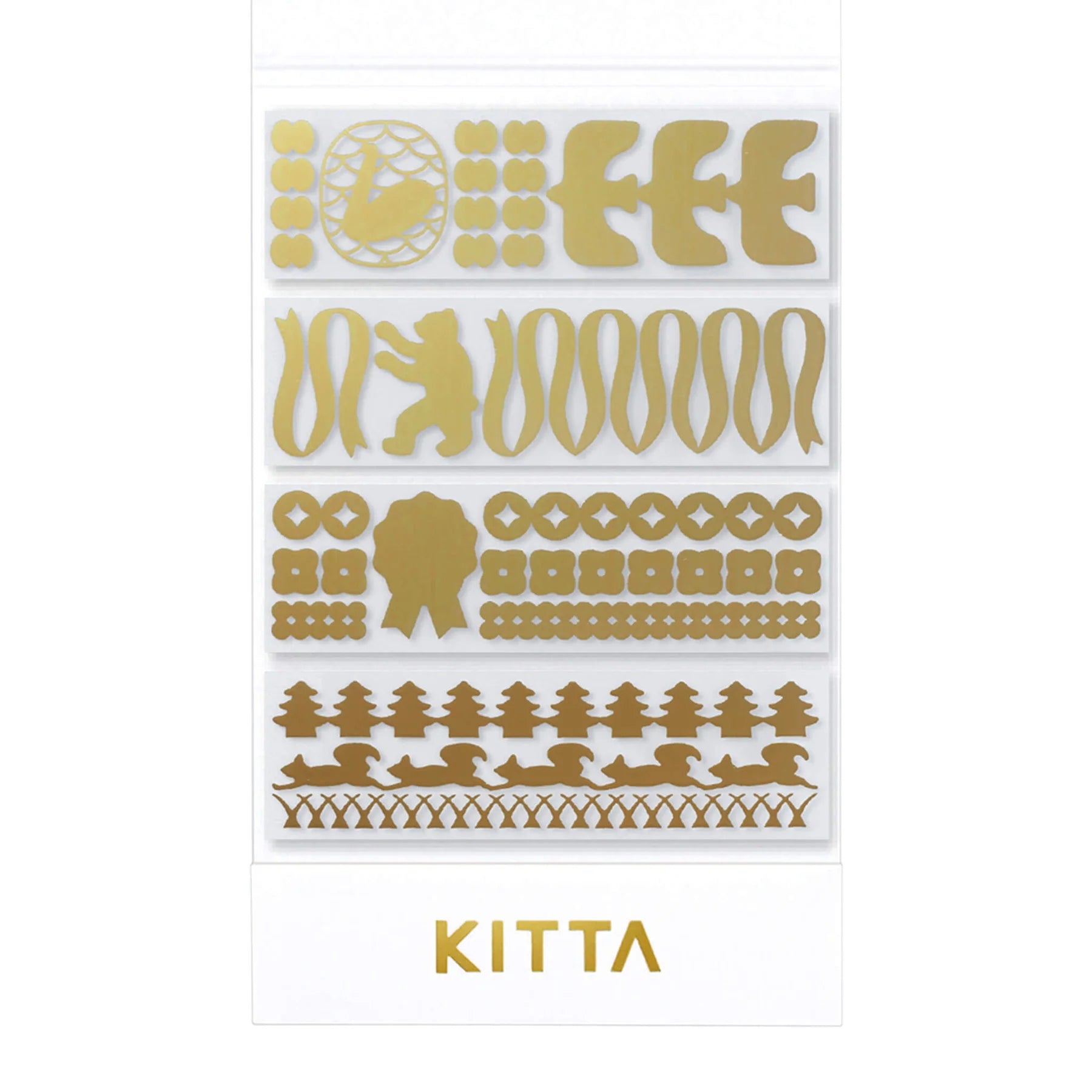 Gold Lace Washi Tape Sample Taiwanese Stationery Artist