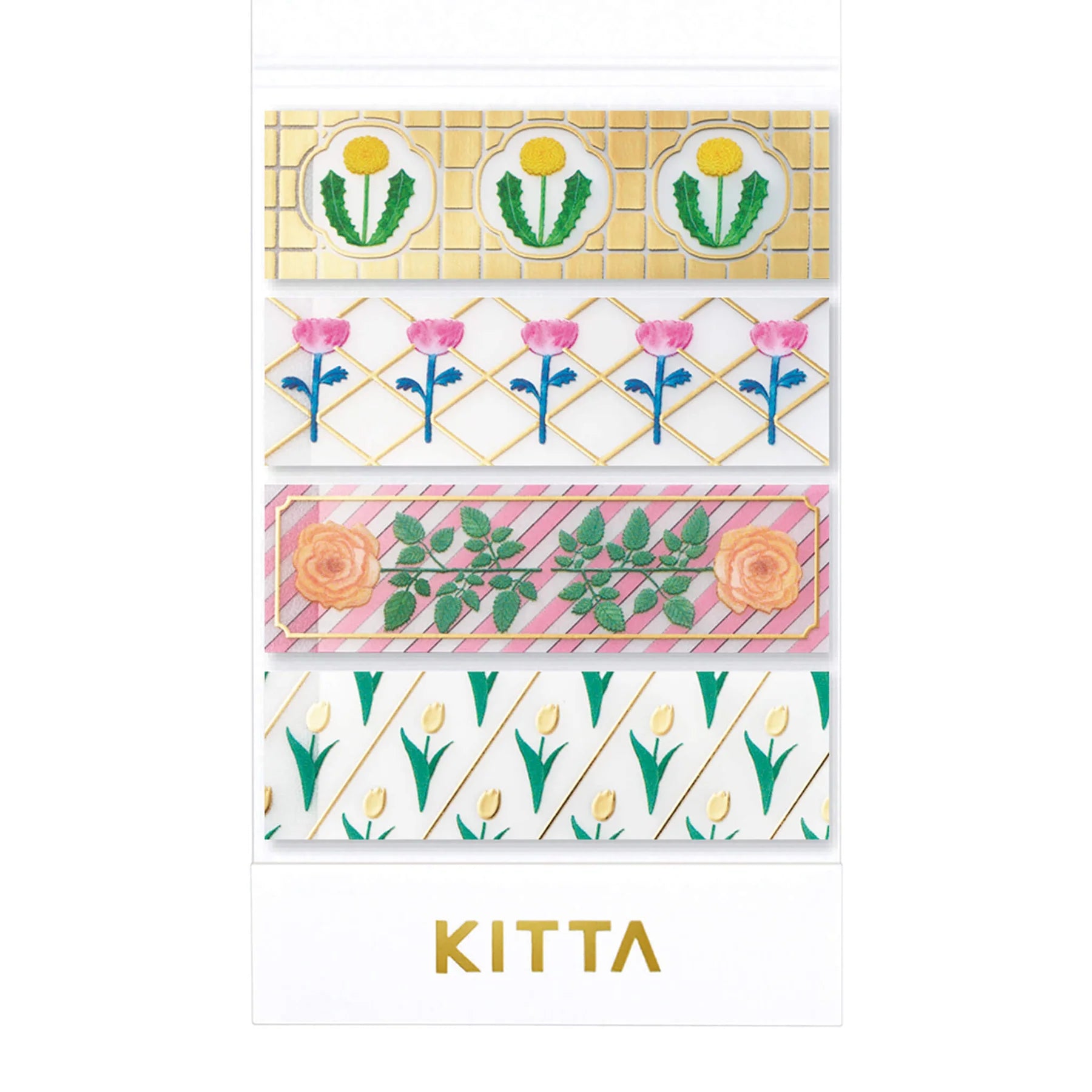 Kitta Portable Washi Tape - Clear - Lace