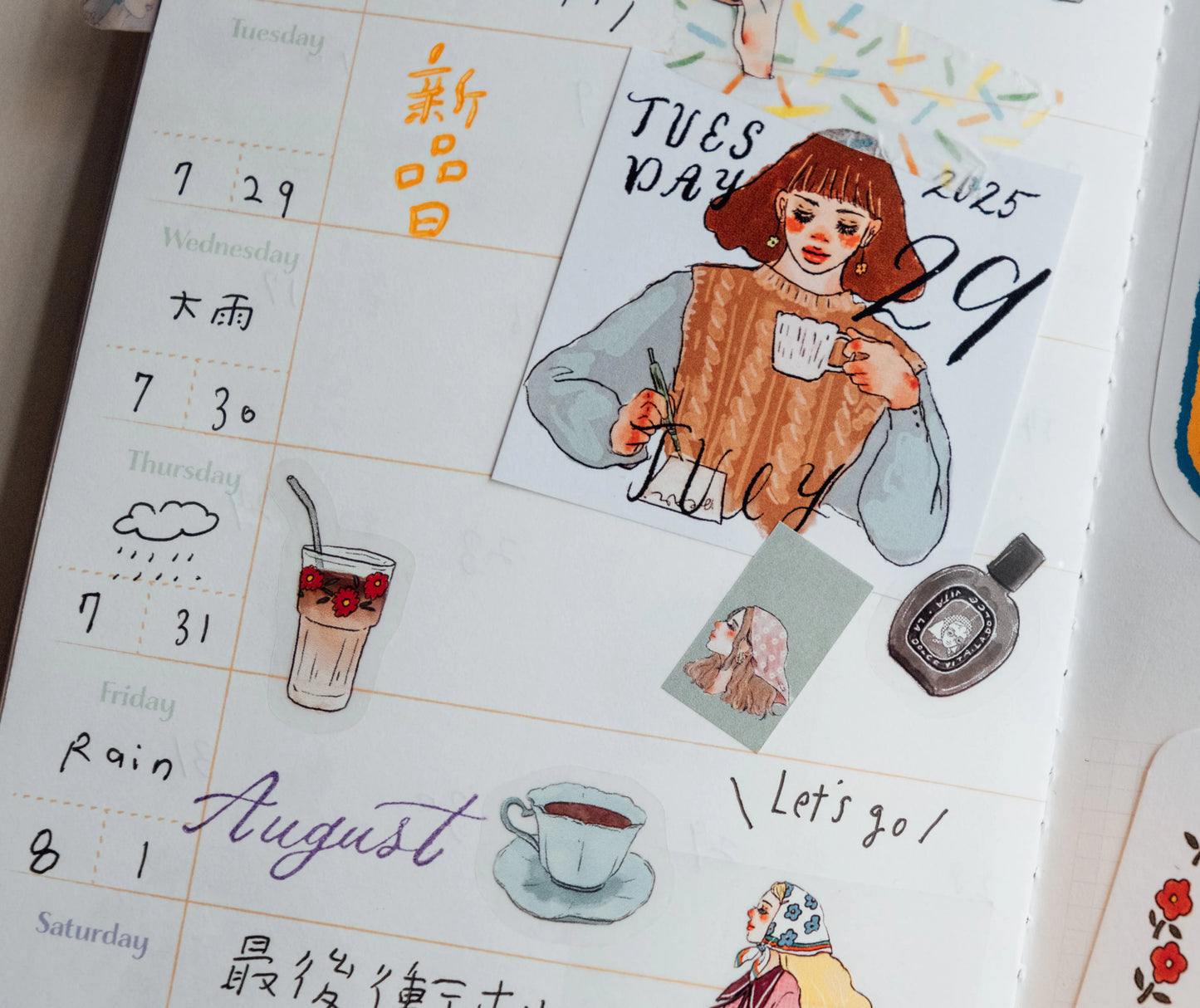 La Dolce Vita Label Sticker Roll - Sweet Life