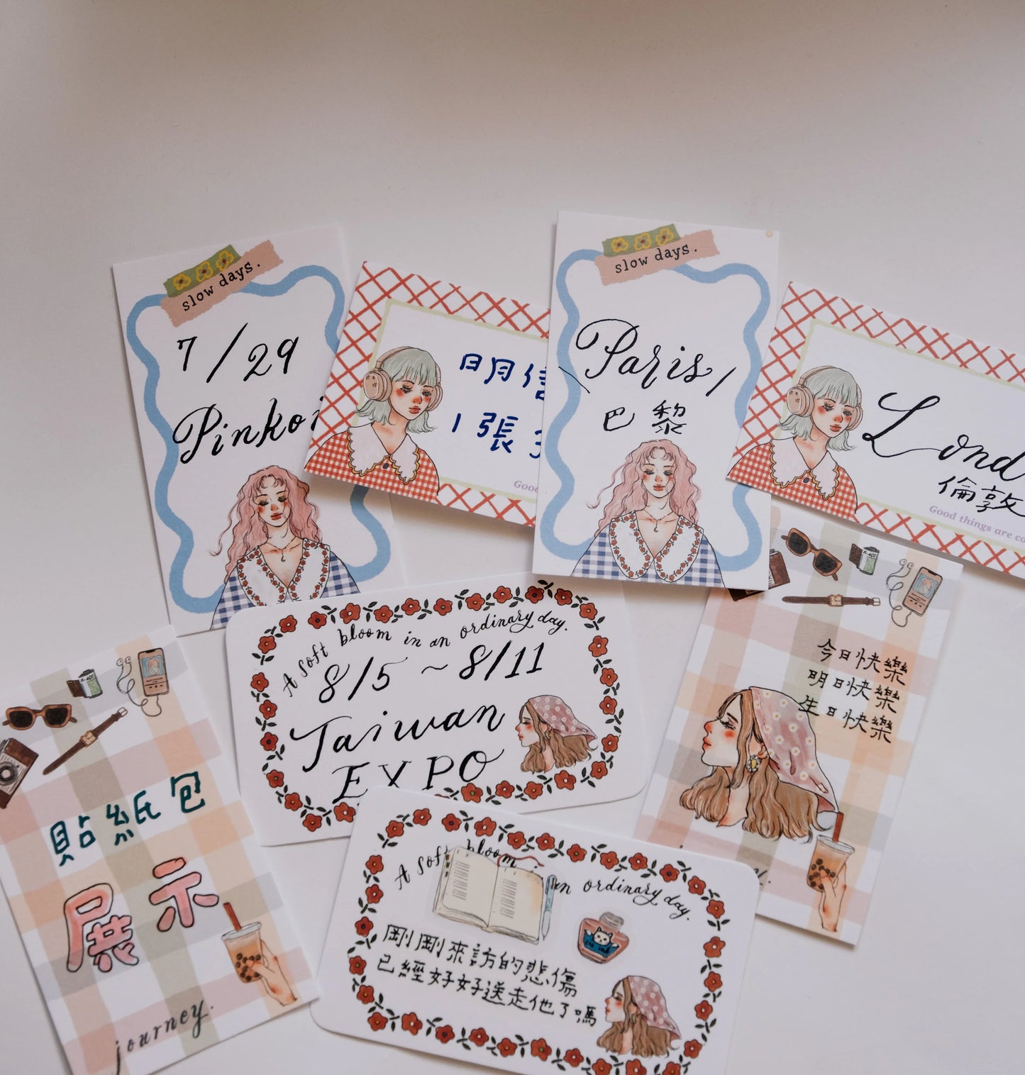 La Dolce Vita Memo Cards - Sweet Slow Journey, 20pcs