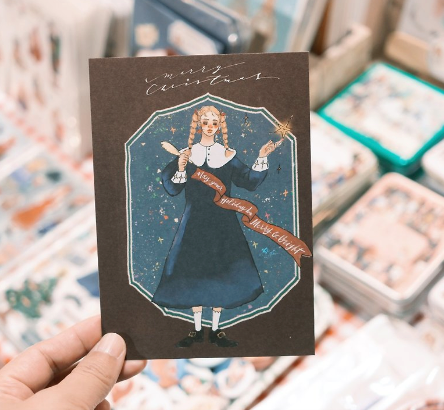 La Dolce Vita Post Card - X'mas Magic Academy