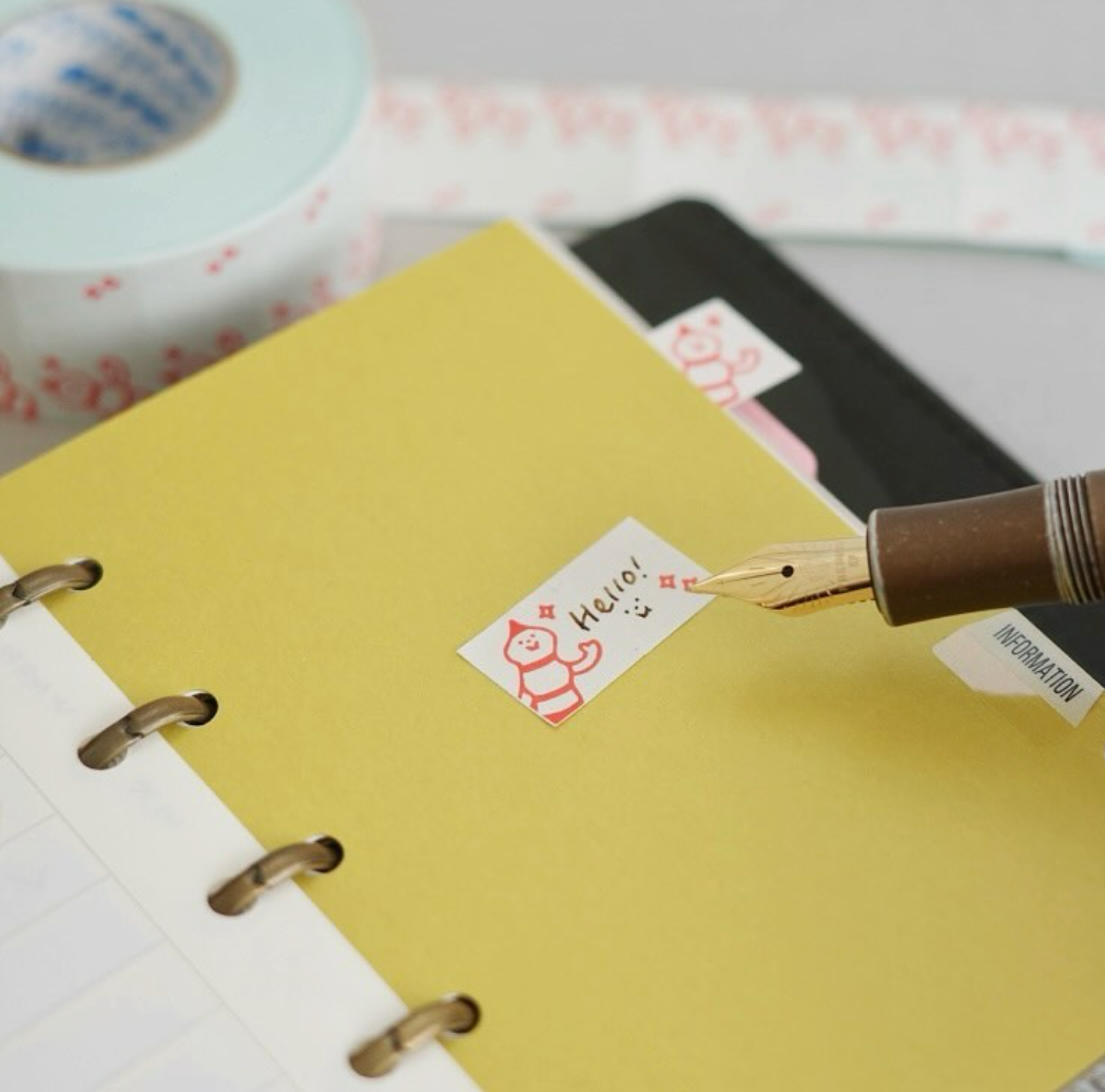 Littlelu Label Sticker Roll, 3 designs