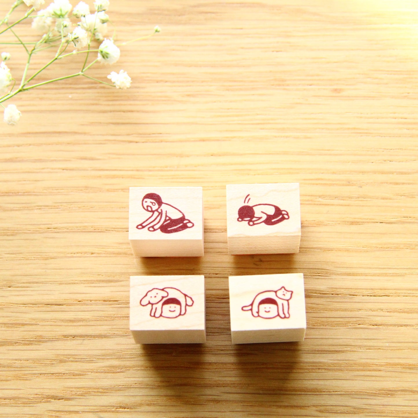 Littlelu Mini Rubber Stamps_Spring Release