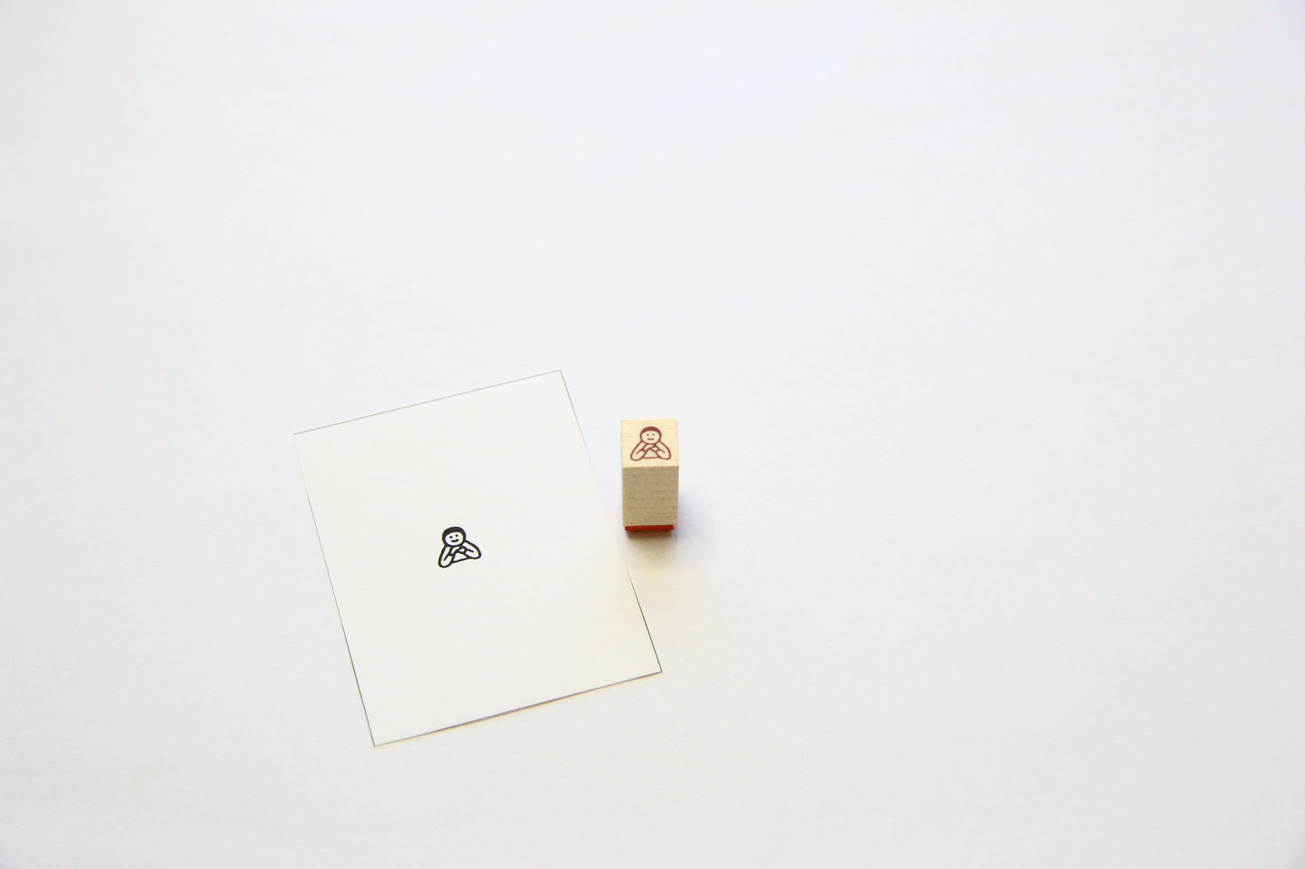 Littlelu Mini Rubber Stamp - Watching You