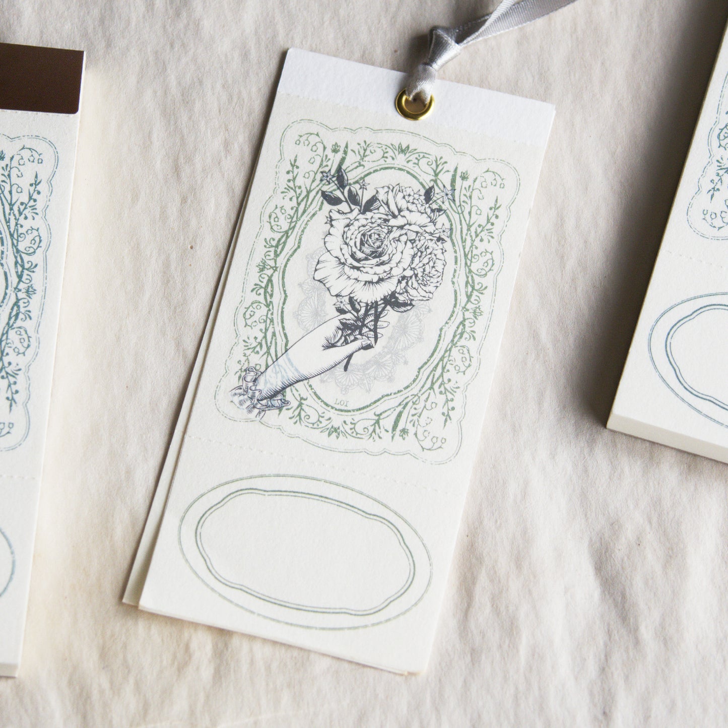 Loidesign Spring Frame Label Book - Green