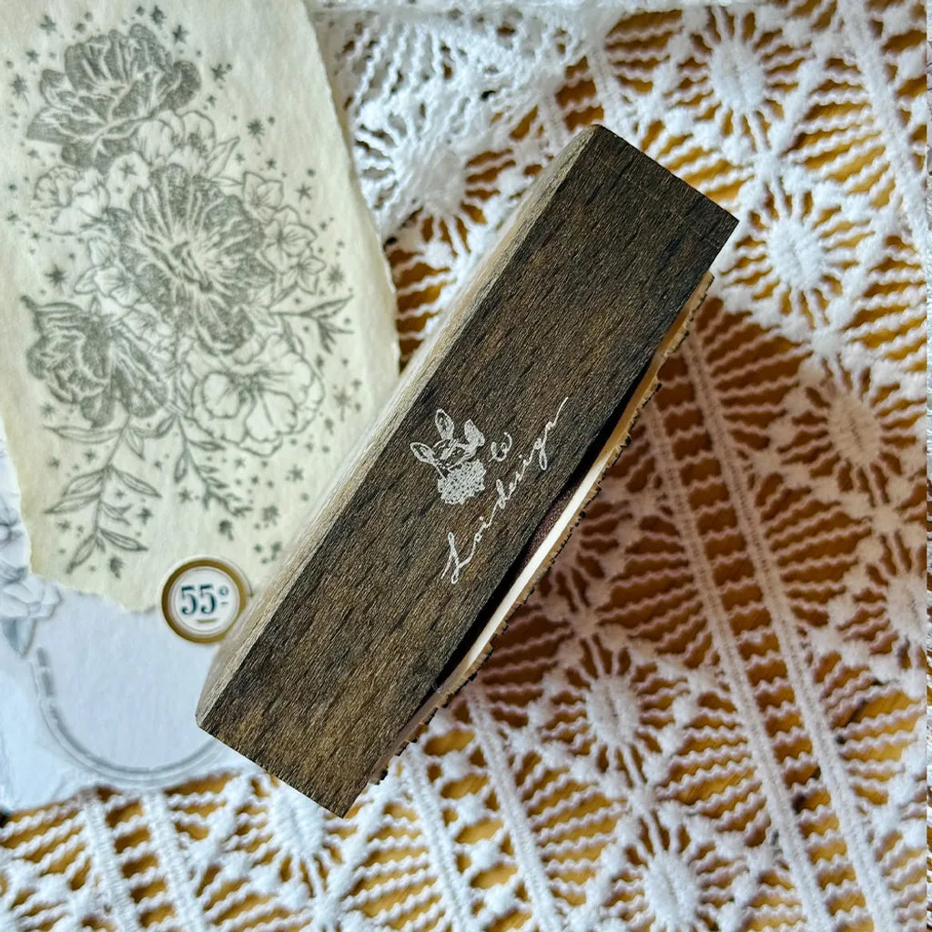 Loidesign Rubber Stamp - Morning Light and Flowers