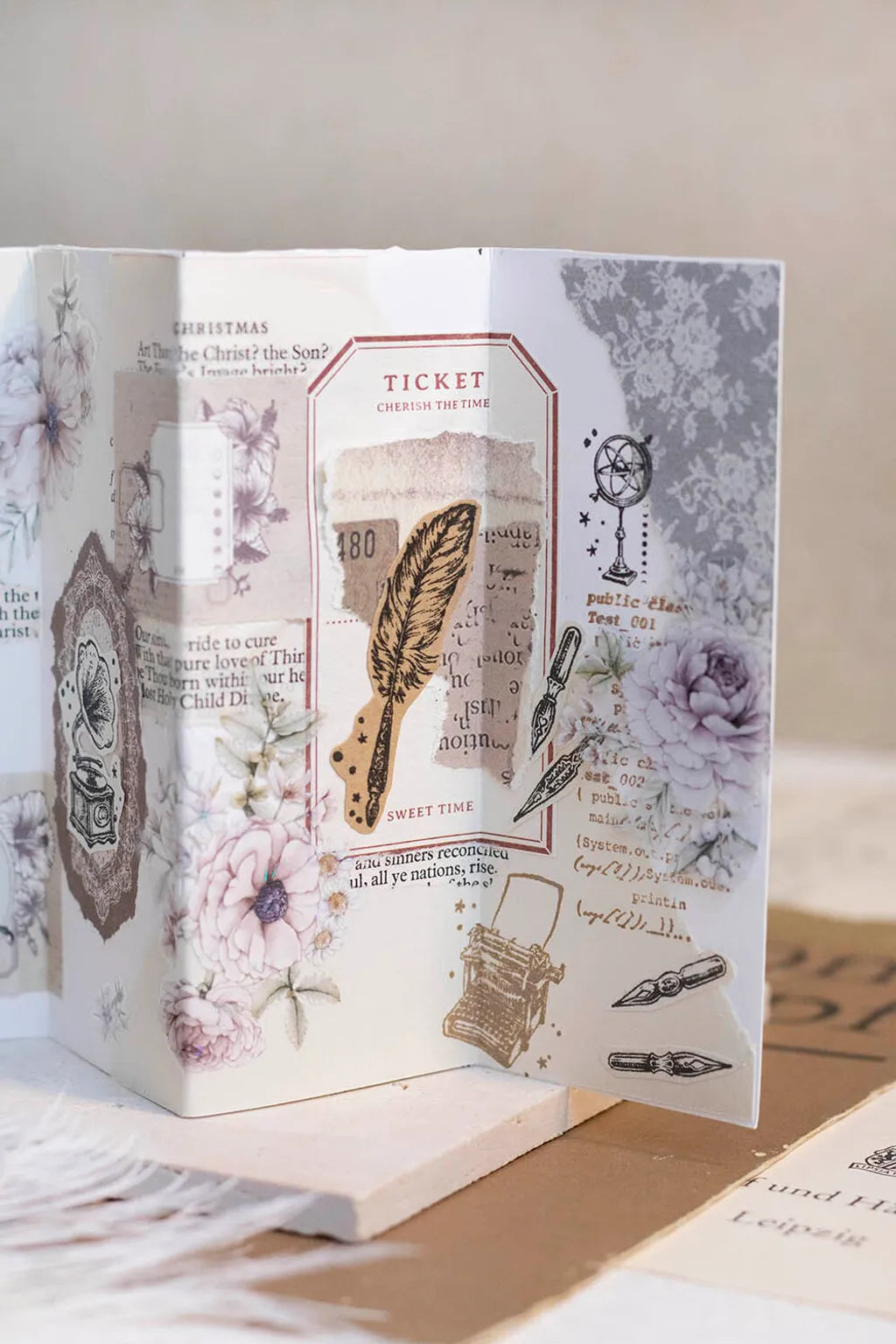 Loidesign Mini Rubber Stamp Set - Dip Pen Nibs (4pcs)