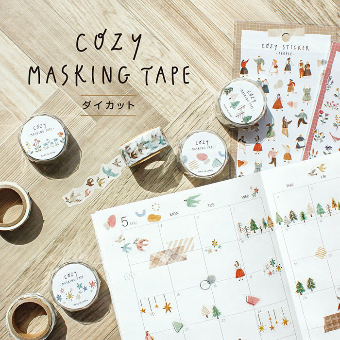 Mind Wave Cozy Washi Tape - Bird