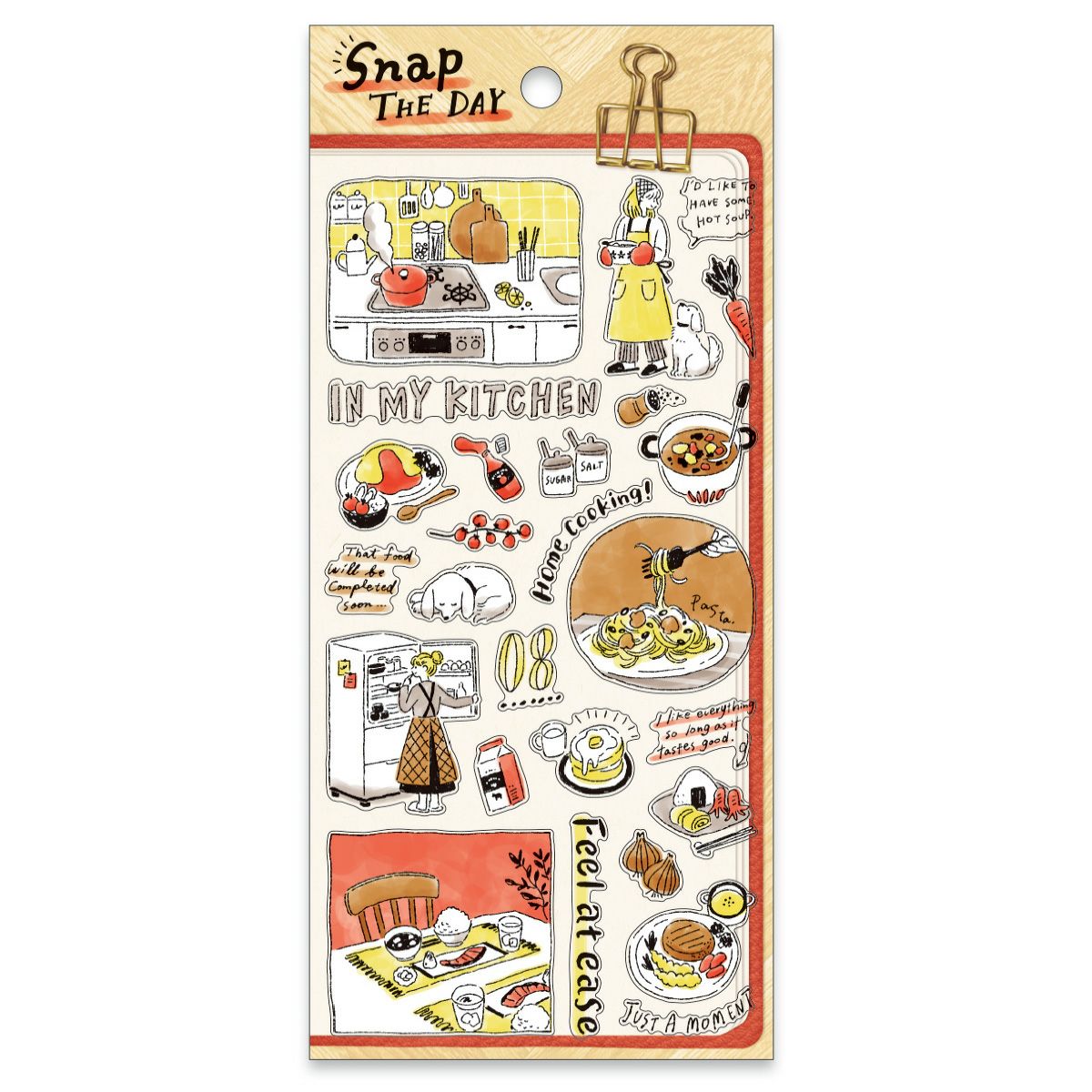 Mind Wave Snap the Day Sticker - Cooking