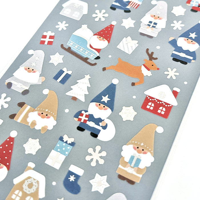 Mind Wave Winter Selection Foil Sticker - Toy Santa