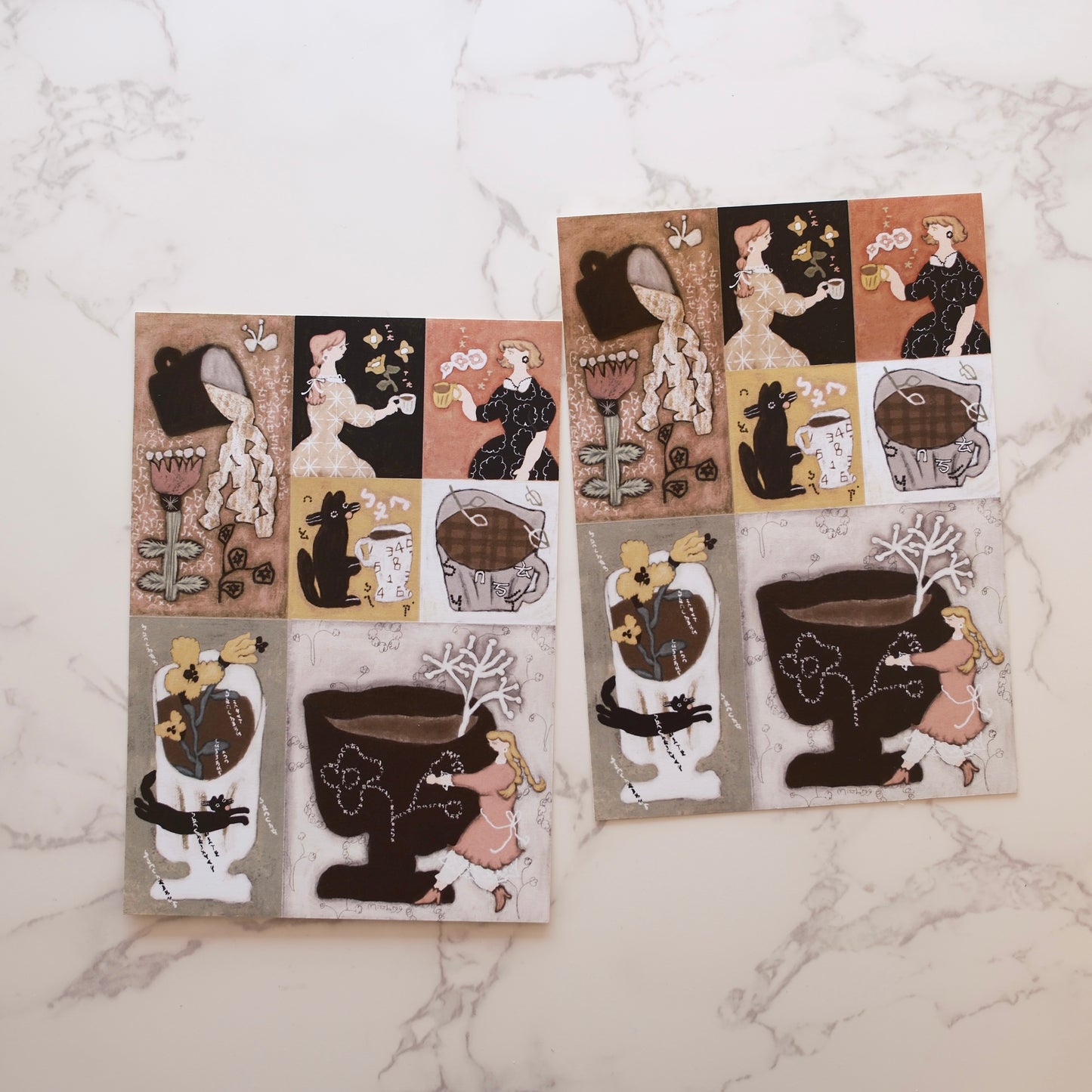 Misshoegg Sticker Set - Have A Cup of Coffee