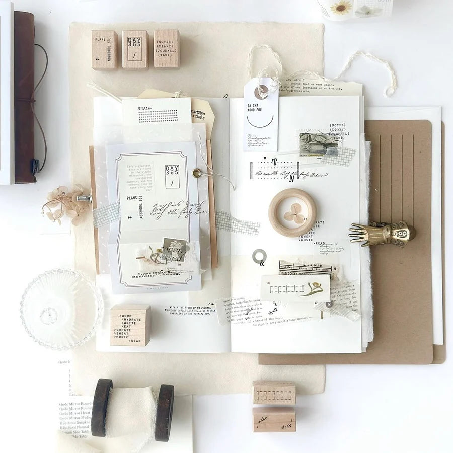 NYRET Design Vo.10 Daily Aesthetic Rubber Stamps