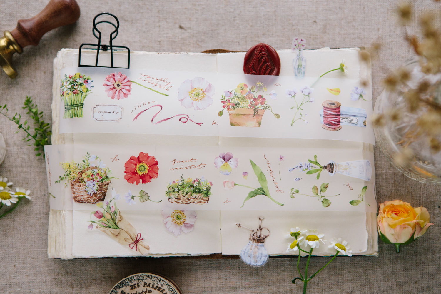 Displaying OURS new 2022 in the foyer Matte PET tape