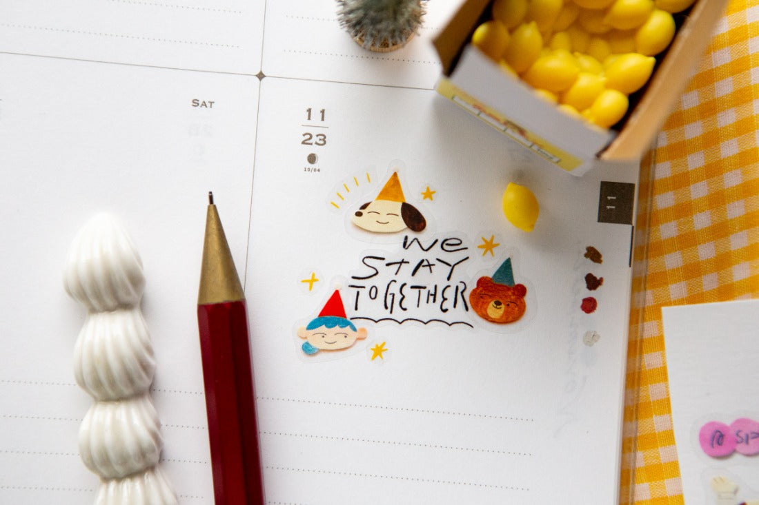 OURS For a Special Day Kiss-cut PET Tape