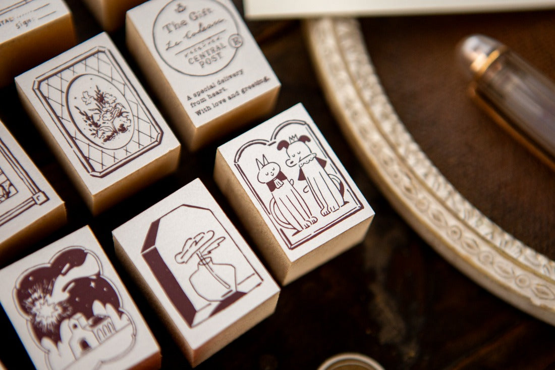 OURS "The Gift" Series Rubber Stamp