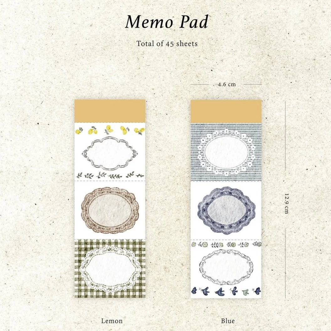 Pion Memo Pad, 2 designs
