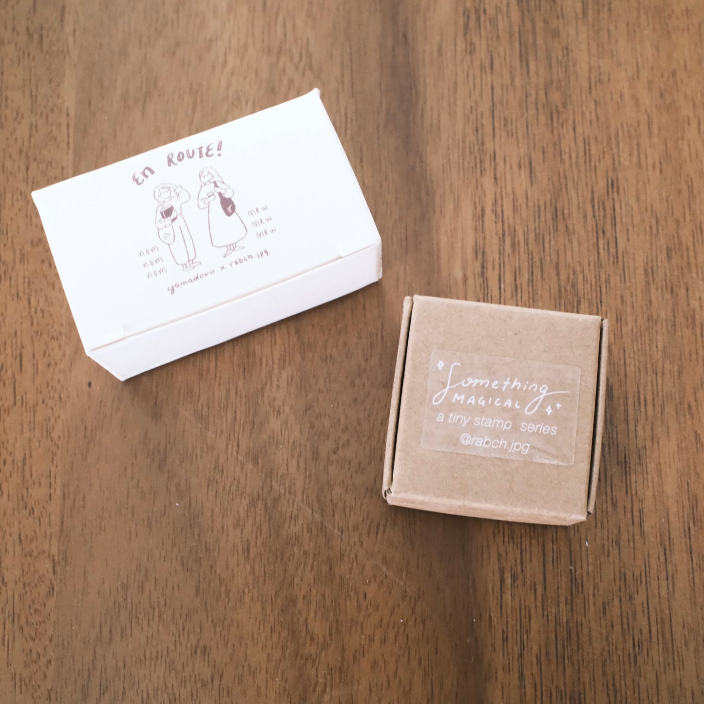 rabch.jpg x Yamadoro Rubber Stamp Set - En Route