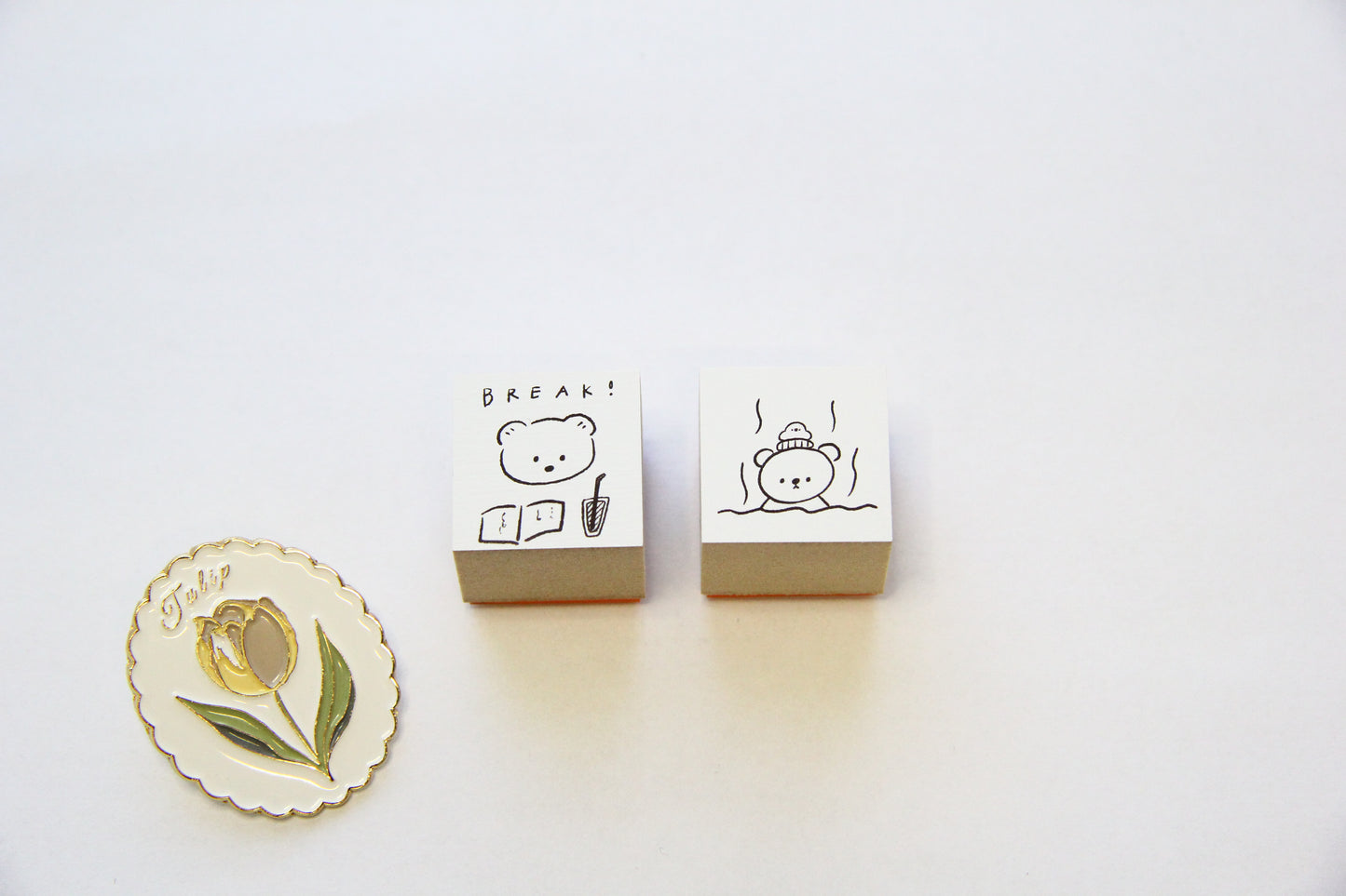 ranmyu Rubber Stamp - Hot Bath
