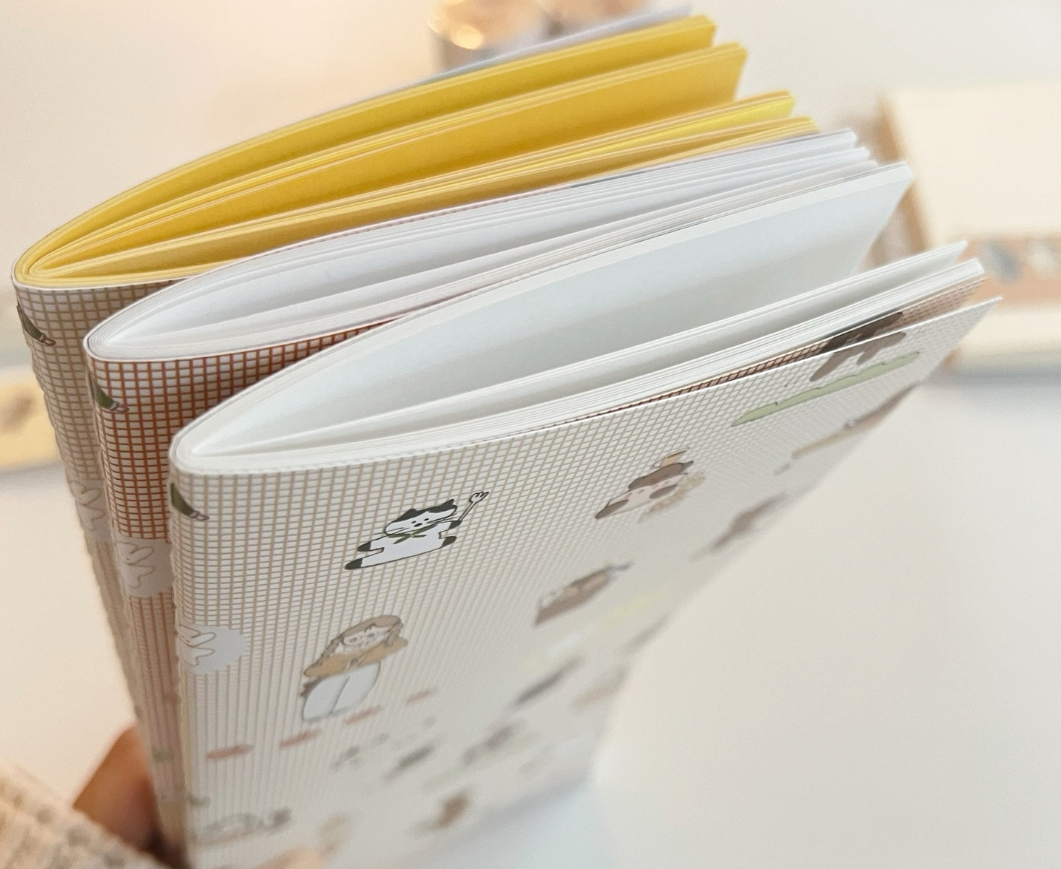 ranmyu Slim Notebook - Sticker Storage Notebook