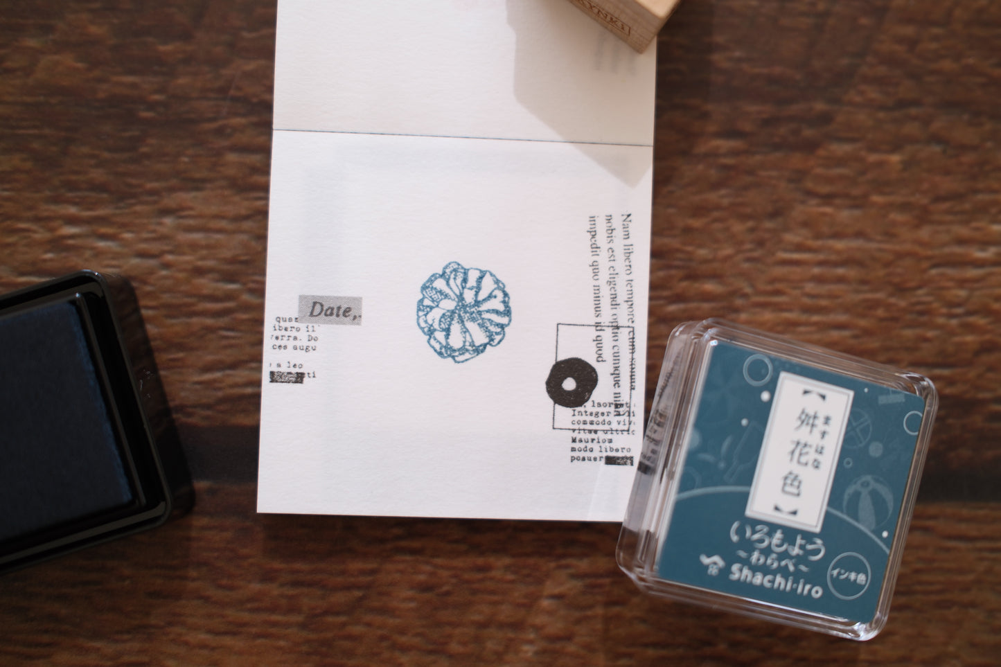 Shachihata Iromoyo Mini Ink Pad Collection - New 5 Colors