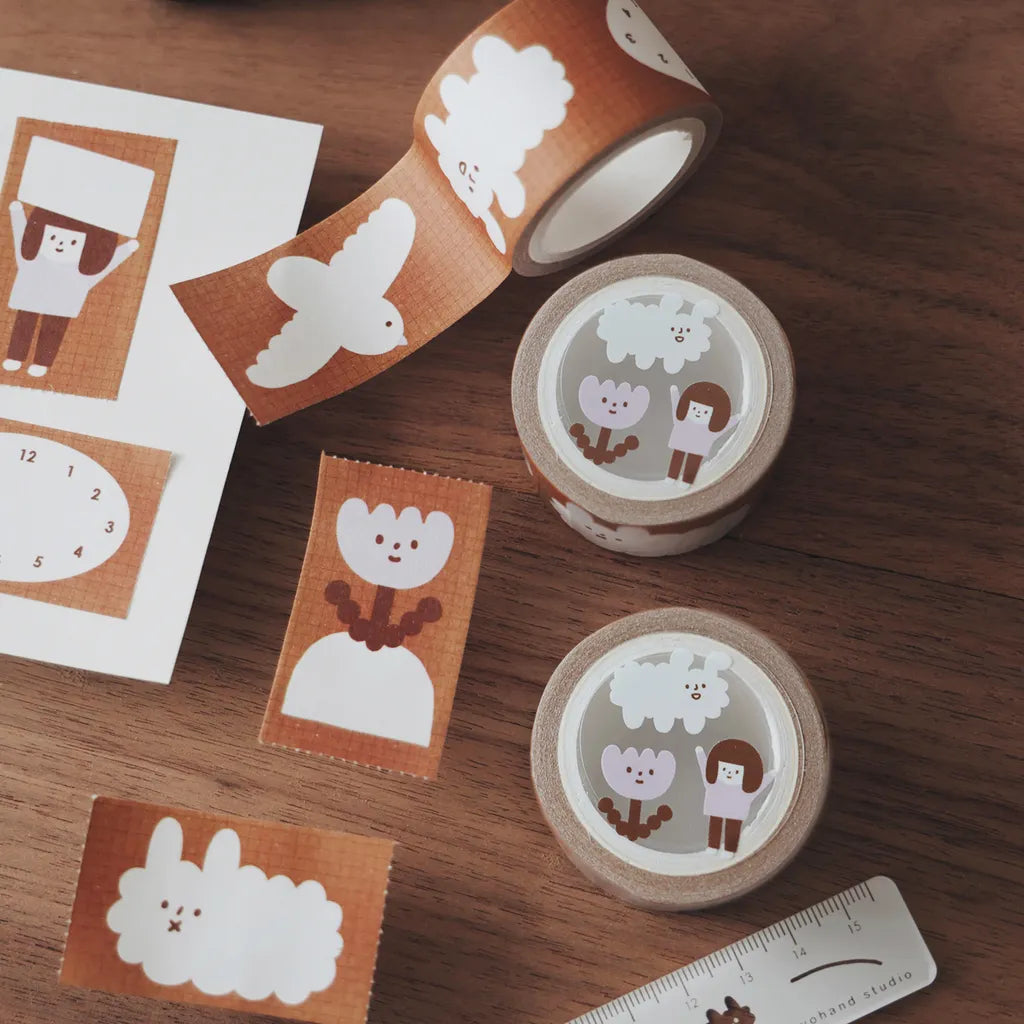 Yohand Studio Sticky Memo Roll - Time