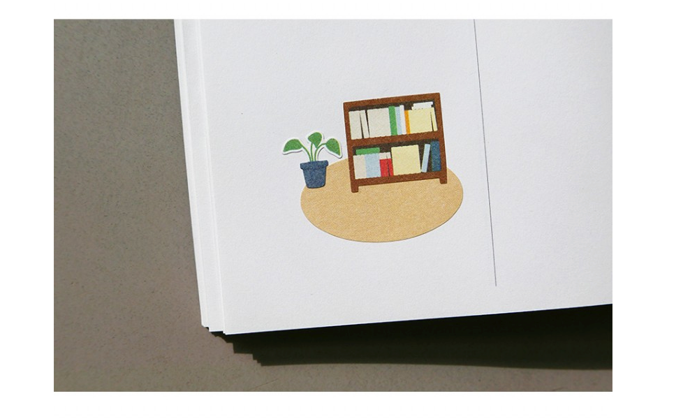 Suatelier Sticker Sheet No.1152, grandpa's room