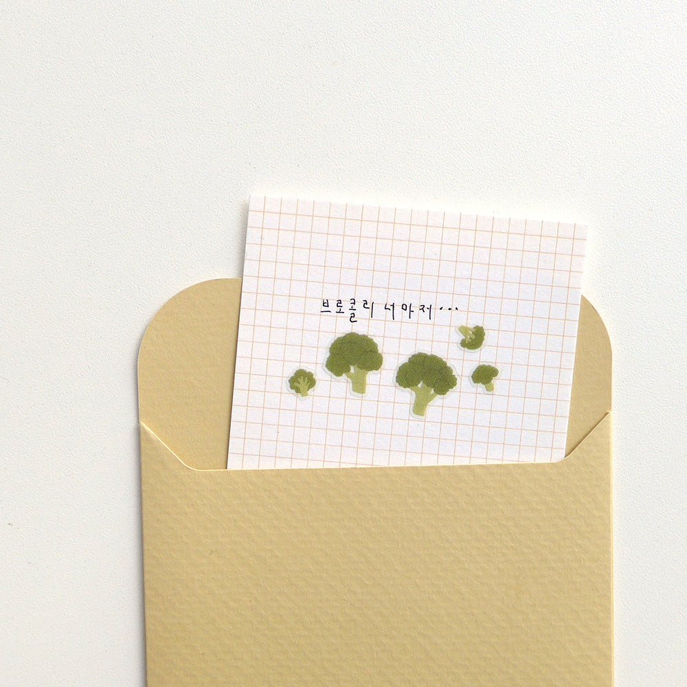 Suatelier Sticker Sheet No.1201, farm fresh veggies