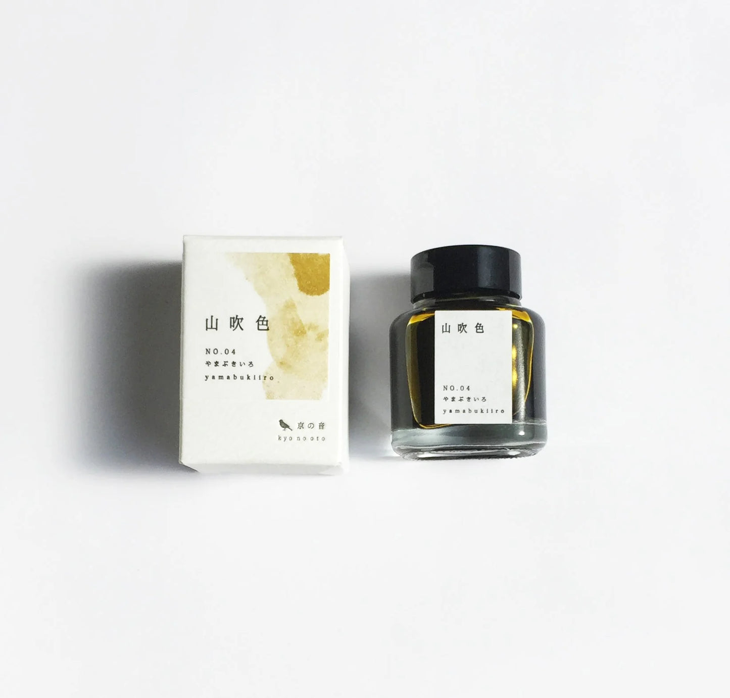 Tag Stationery Kyoto No Oto Bottled Ink - No.4 Yamabuki