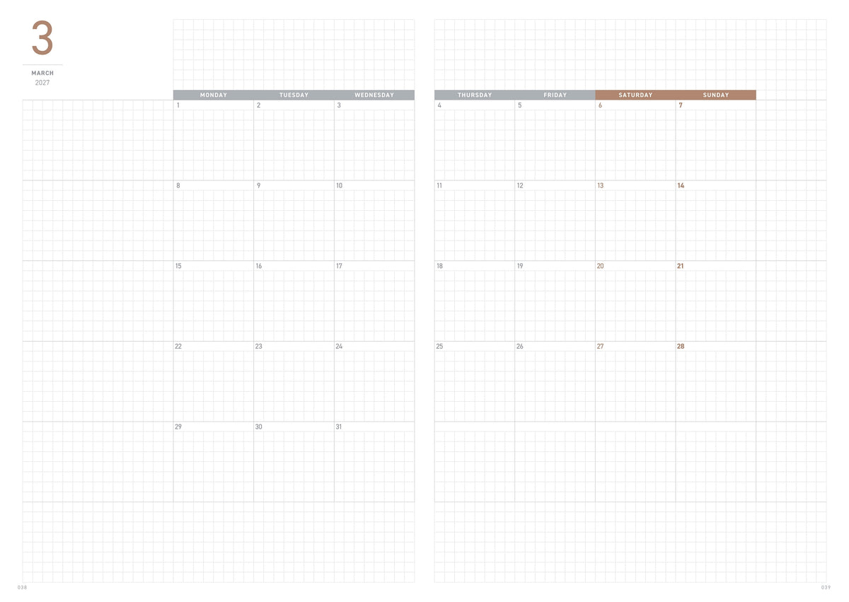 Take A Note 2027 A5 Planner (Pre-order Only, Estimated Shipping Starts Mid-October)