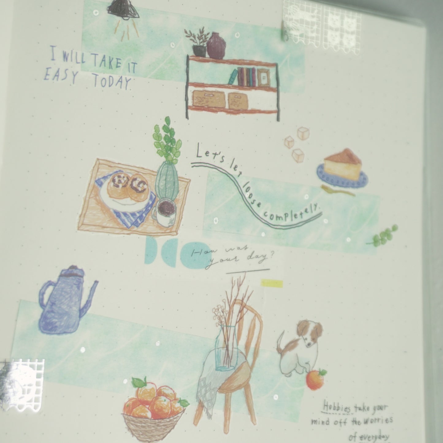 Teayou Silver Foil Washi Tape - Streams