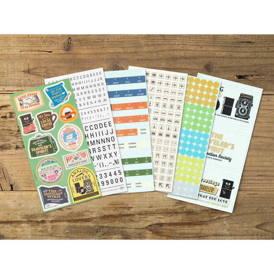 TRAVELER'S Notebook - Customized Sticker Set, 2026 Limited Edition