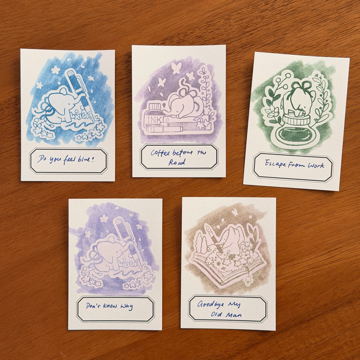 Tono & Lims Bottled Ink - Coffee Before the Road, Lim Papa Memorial Collection