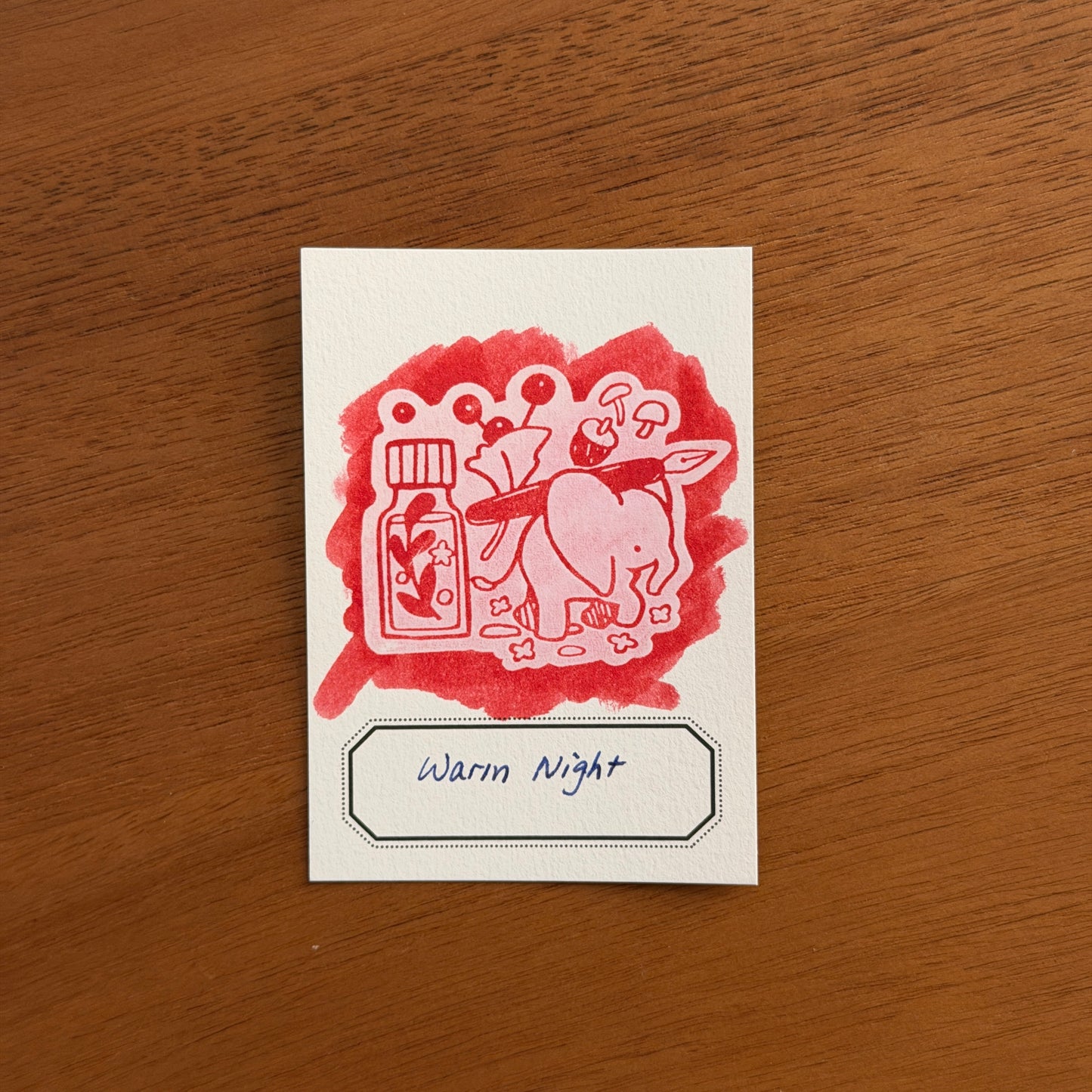 Tono & Lims Bottled Ink - Warm Night, 7th Anniversary Collection