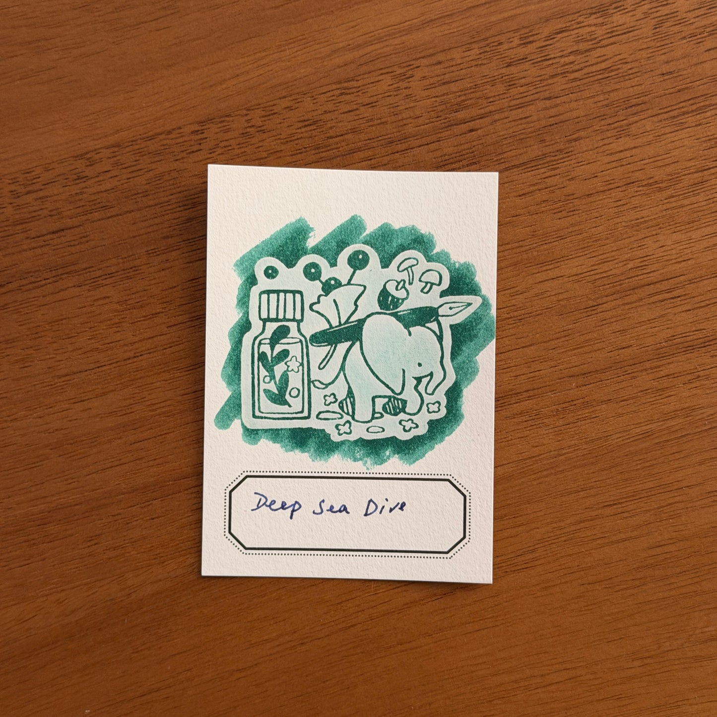 Tono & Lims Bottled Ink - Deep Sea Dive, 7th Anniversary Collection