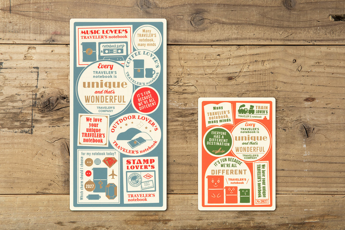 TRAVELER'S Notebook - Regular Size, Plastic Sheet, 2027 Limited Edition (Pre-order Now, Shipping Starts After 10/19)