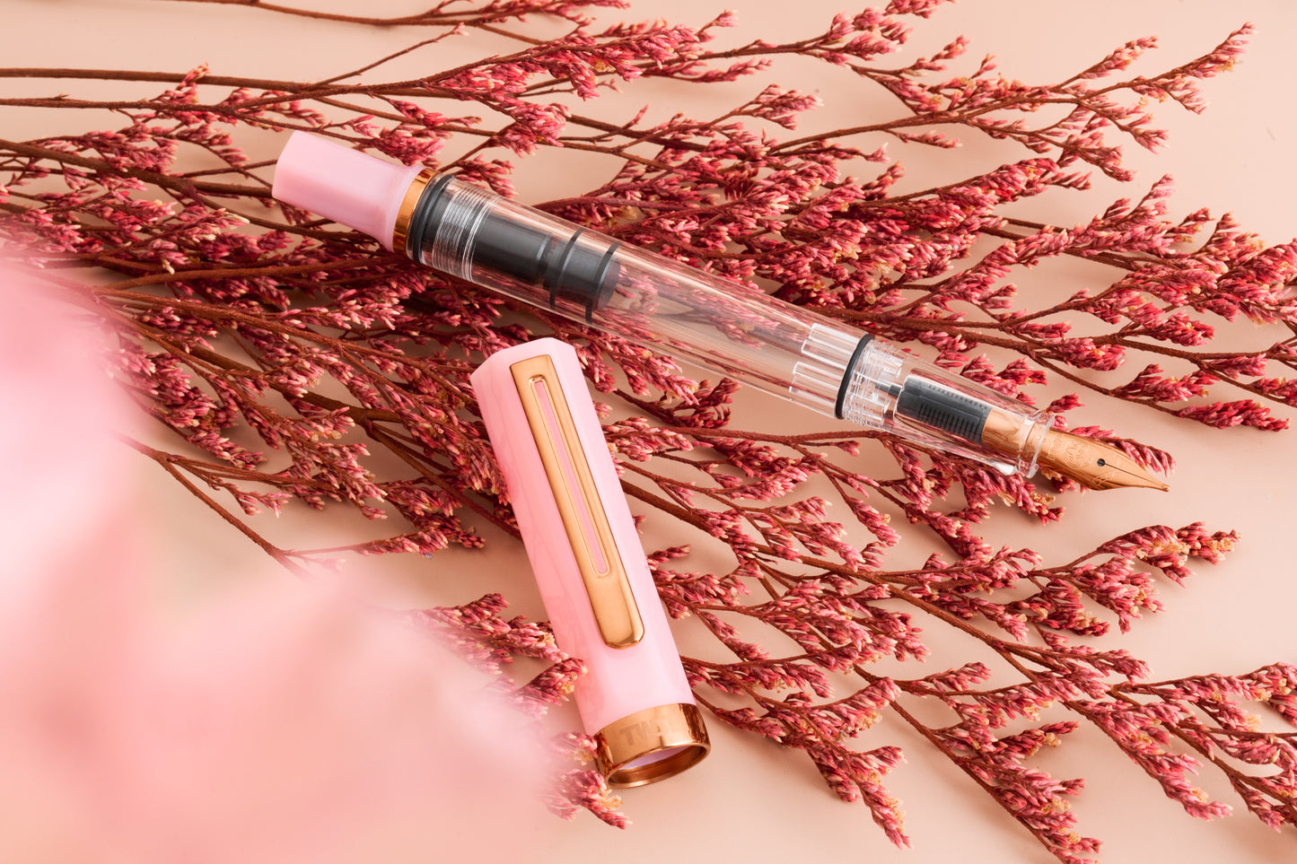 TWSBI ECO Pink Lemonade w/ Bronze Fountain Pen (Pre-order 8/3, Shipping Starts on 8/5)